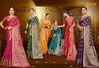 Monika Vol 9 By Saroj Festive Wear Organza Designer Sarees Wholesale Market In Surat